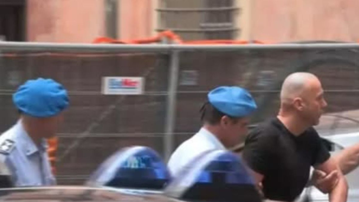 На фото затриманий в італійській провінції Ріміні Сергій Кузнєцов