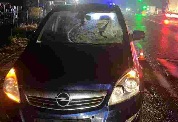 Поблизу Львова внаслідок наїзду двох автомобілів загинула пішохідка