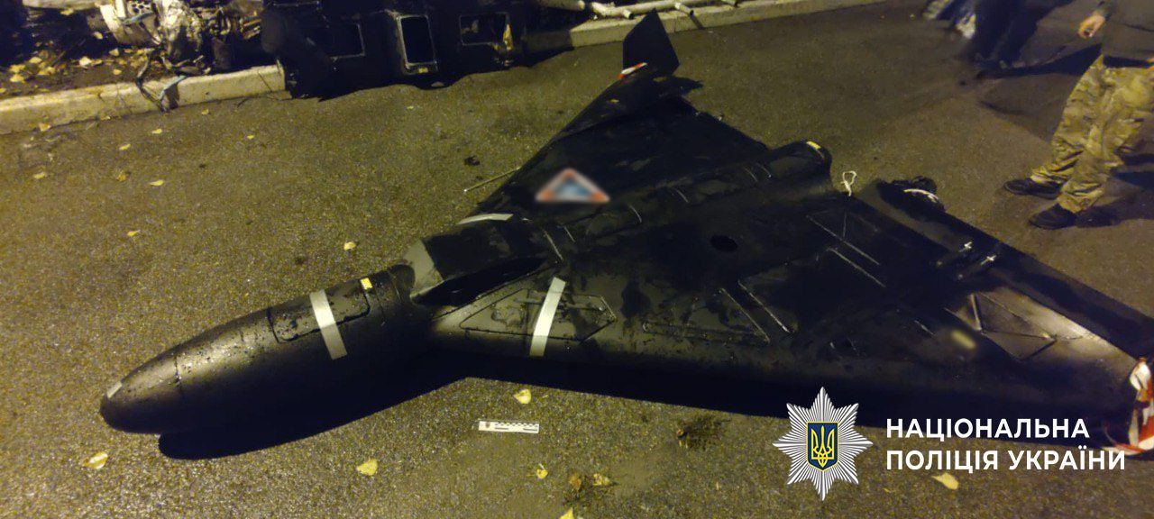 Безпілотник, який вилучили з даху автомобіля киянина