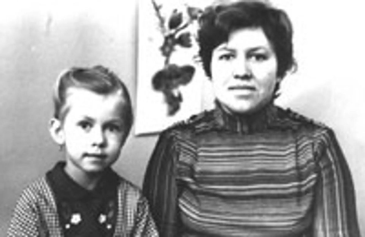 Оксана Баюл з мамою