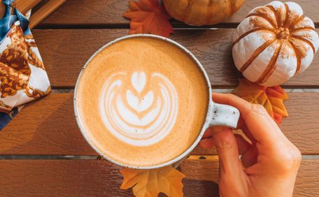 Гарбузове лате. Рецепт дня