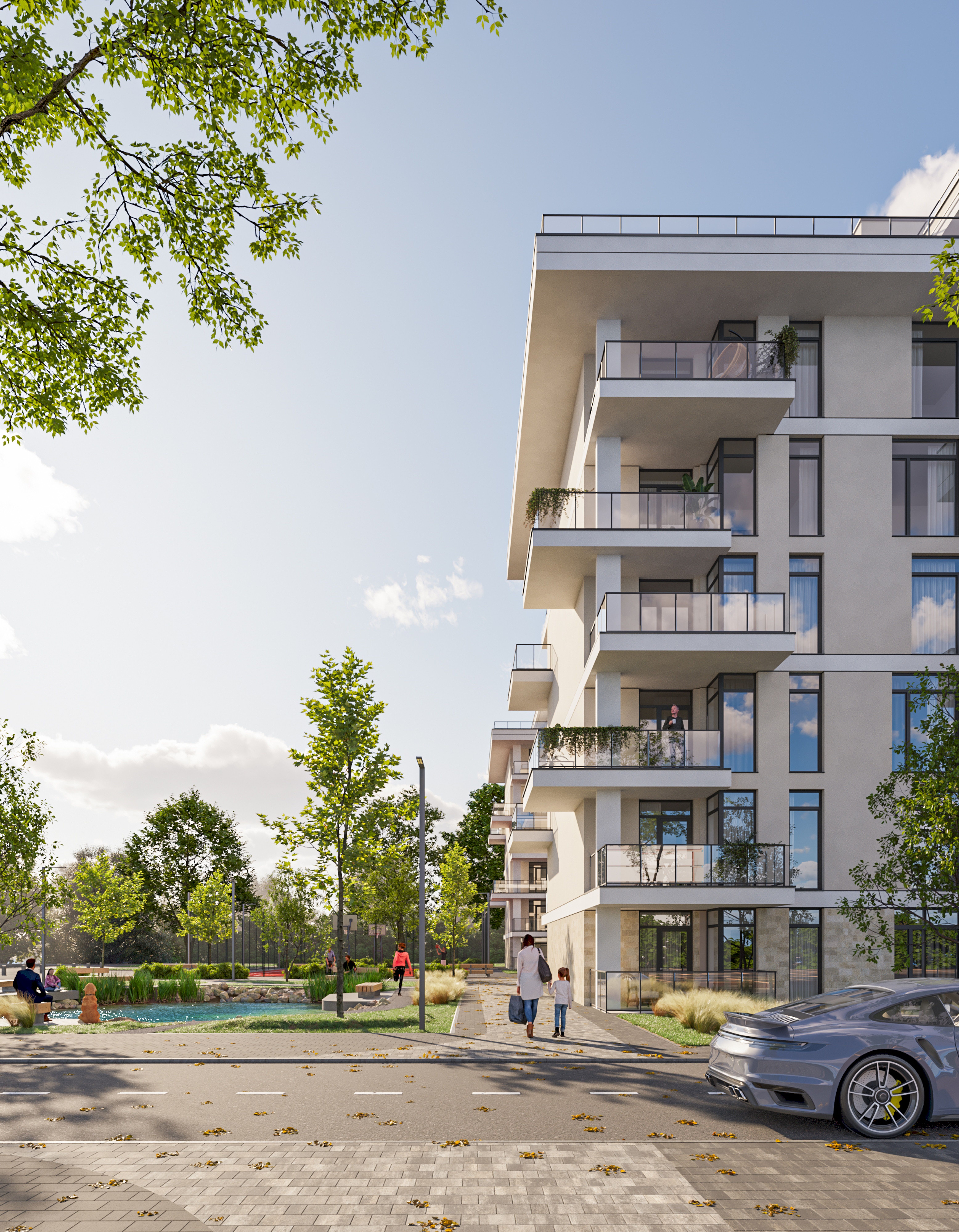 У ЖК «Медовий» є все необхідне для комфортного життя / Фото Terra Solis