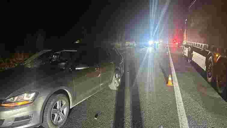 На Львівщині водій Volkswagen Golf збив двох пішоходів, один загинув