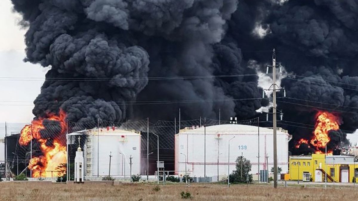 ССО атакували нафтобазу «Гвардійська» та потяги з цистернами у Криму