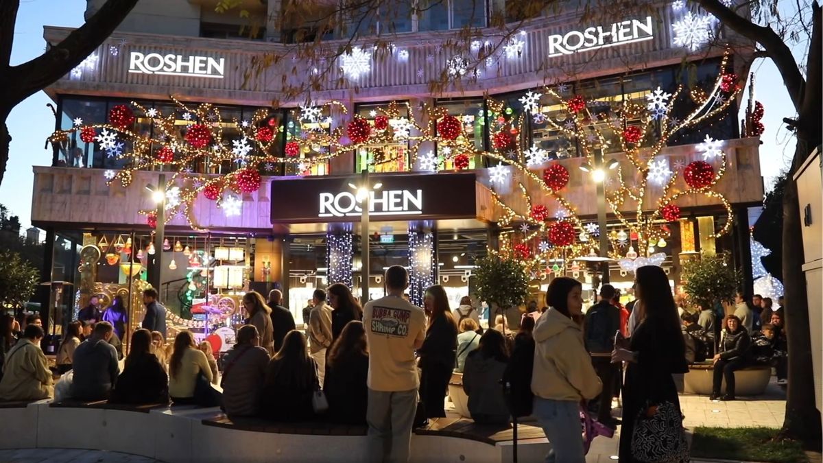 Roshen відкрив перший магазин на території Євросоюзу