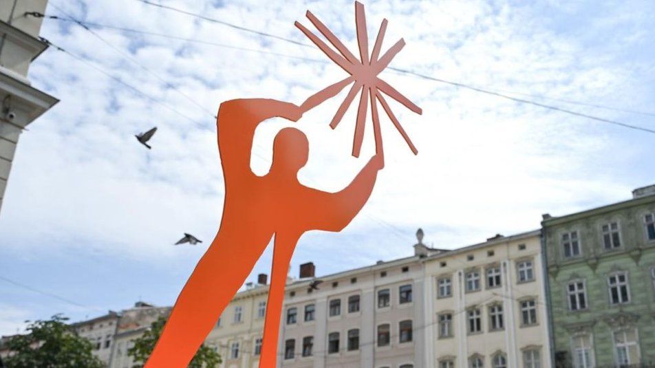 Скульптура Сергія Майдукова (фото ЛМР)