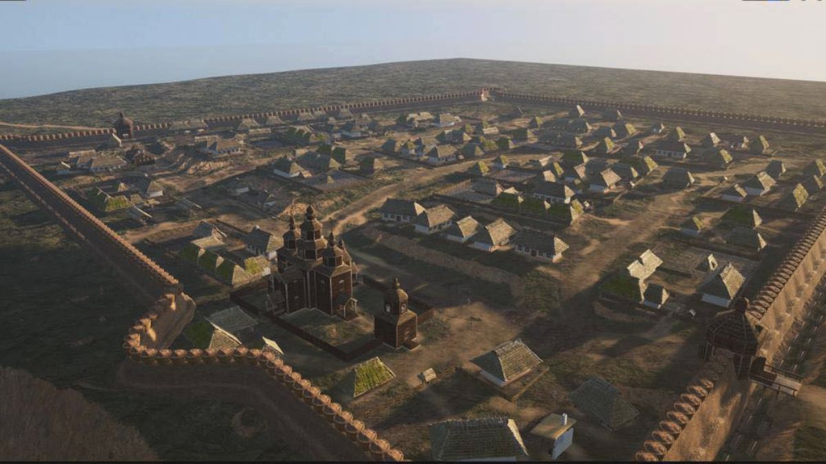 Як виглядала козацька фортеця Новий Кодак: 3D-модель і віртуальна подорож