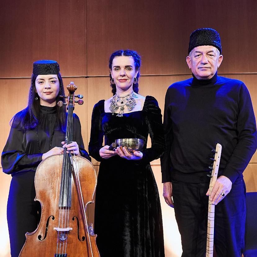 Ніаль Халілова, Наталія Рибка-Пархоменко та талановита молода віолончелістка Джеміль Каріков