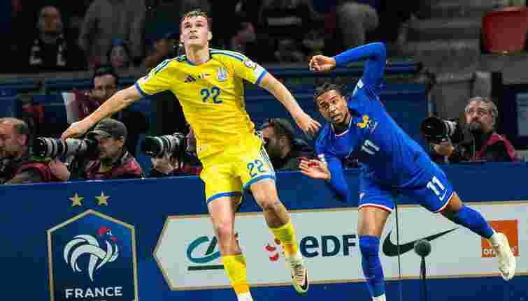 Франція з дублем Мбаппе розгромила Україну і достроково вийшла на ЧС-2026