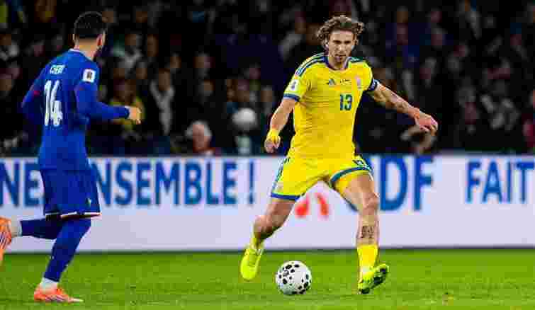 Ілля Забарний став наймолодшим капітаном в історії збірної України