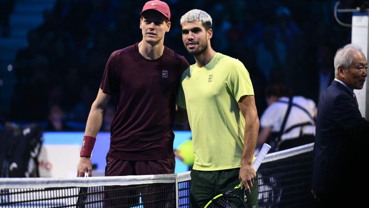 Алькарас та Сіннер у двогодинній битві визначили чемпіона Підсумкового турніру ATP