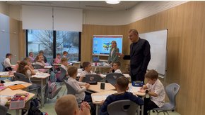 У збудованій за допомогою 3D-принтера львівській школі відбувся перший урок