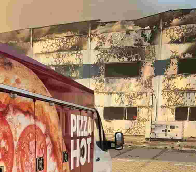 Під час атаки на Львів росіяни знищили цех виробництва мережі піцерій