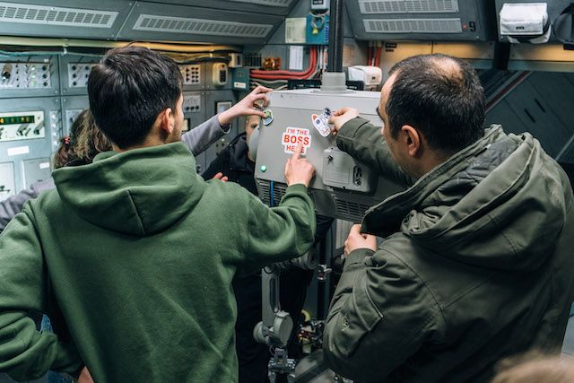 На зйомках фільму «Ти – космос»