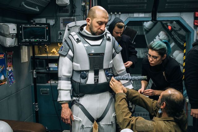 На зйомках фільму «Ти – космос»