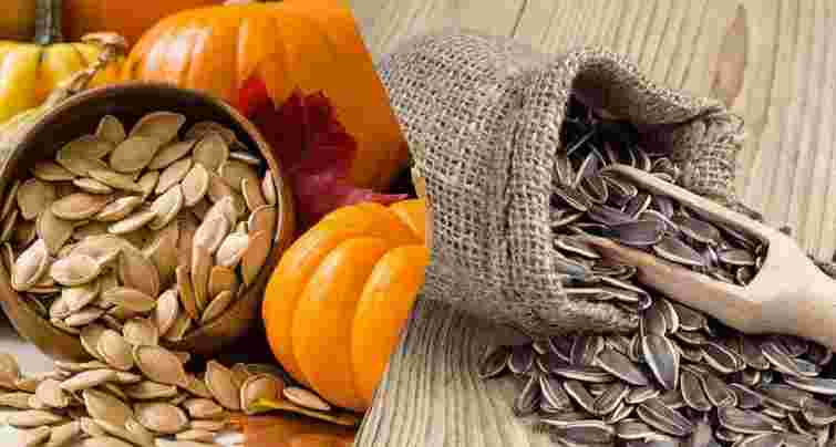Гарбузове чи соняшникове: яке насіння має більше поживних речовин і корисніше для здоровʼя