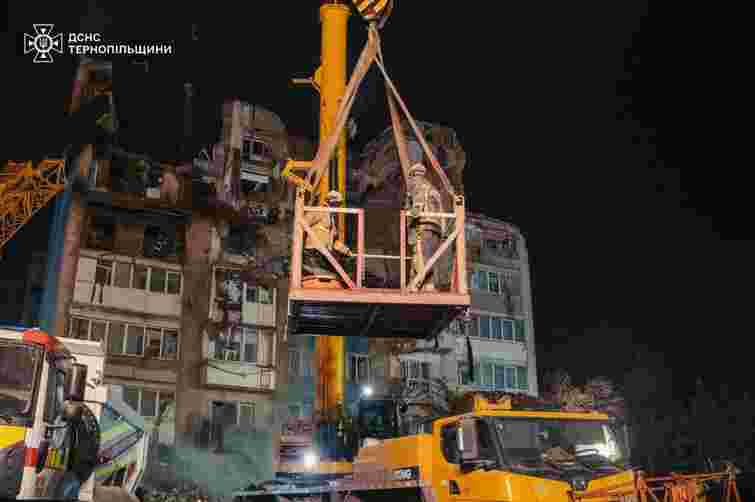 Підрозділи ДСНС завершили рятувально-пошукові роботи в Тернополі