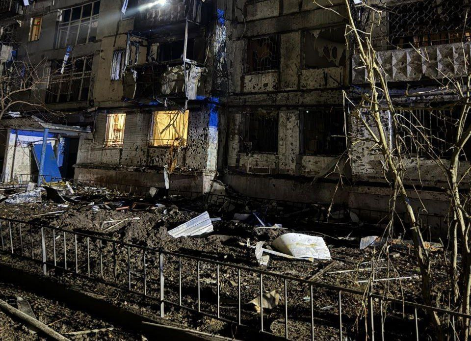 Фото Владислава Гайваненка, результати атаки росіян на Дніпро