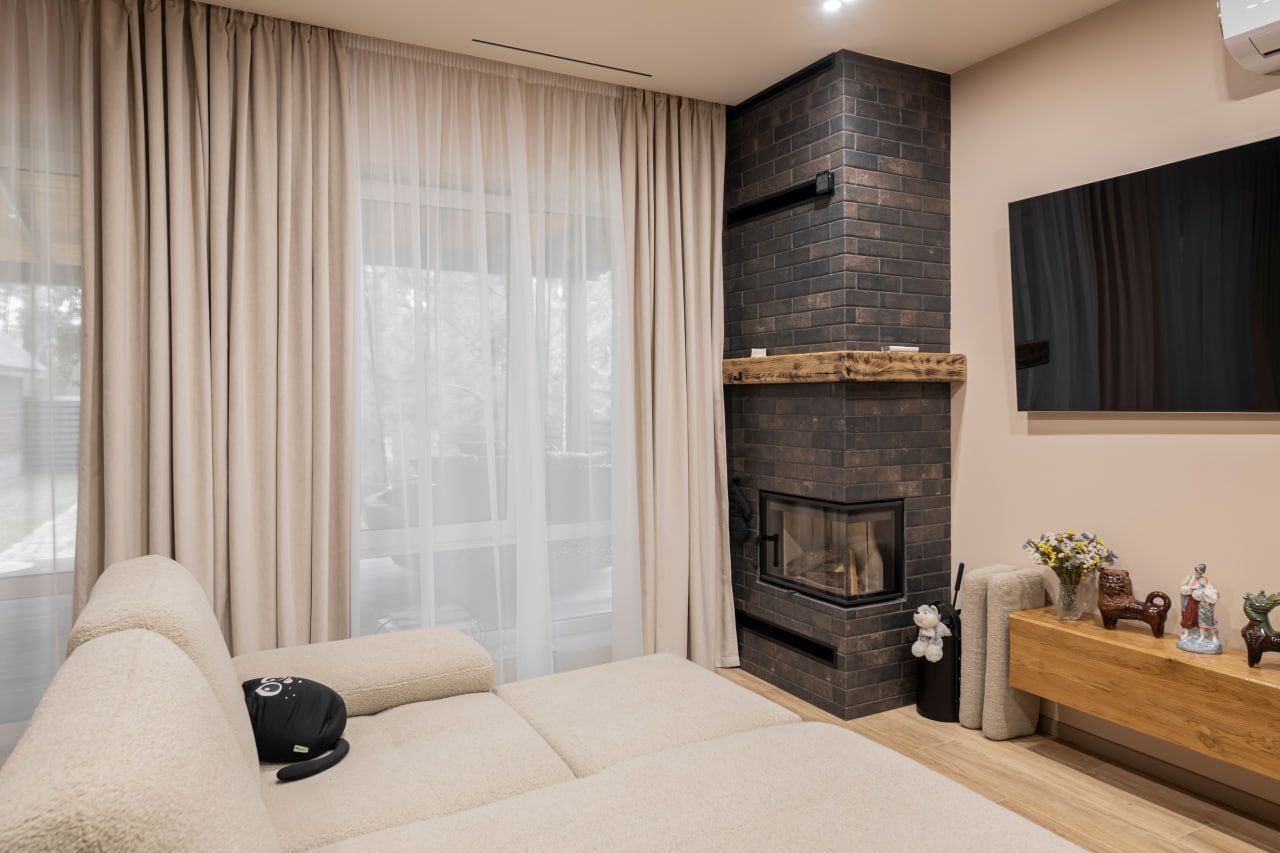 Штори додають затишку / Фото ALSER