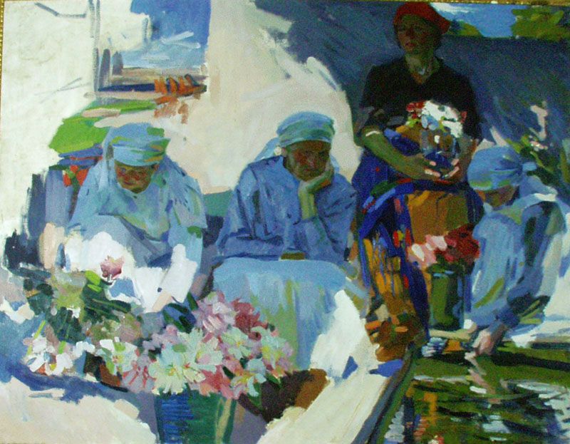 «Квітникарки», 1917 (з Вікіпедії)