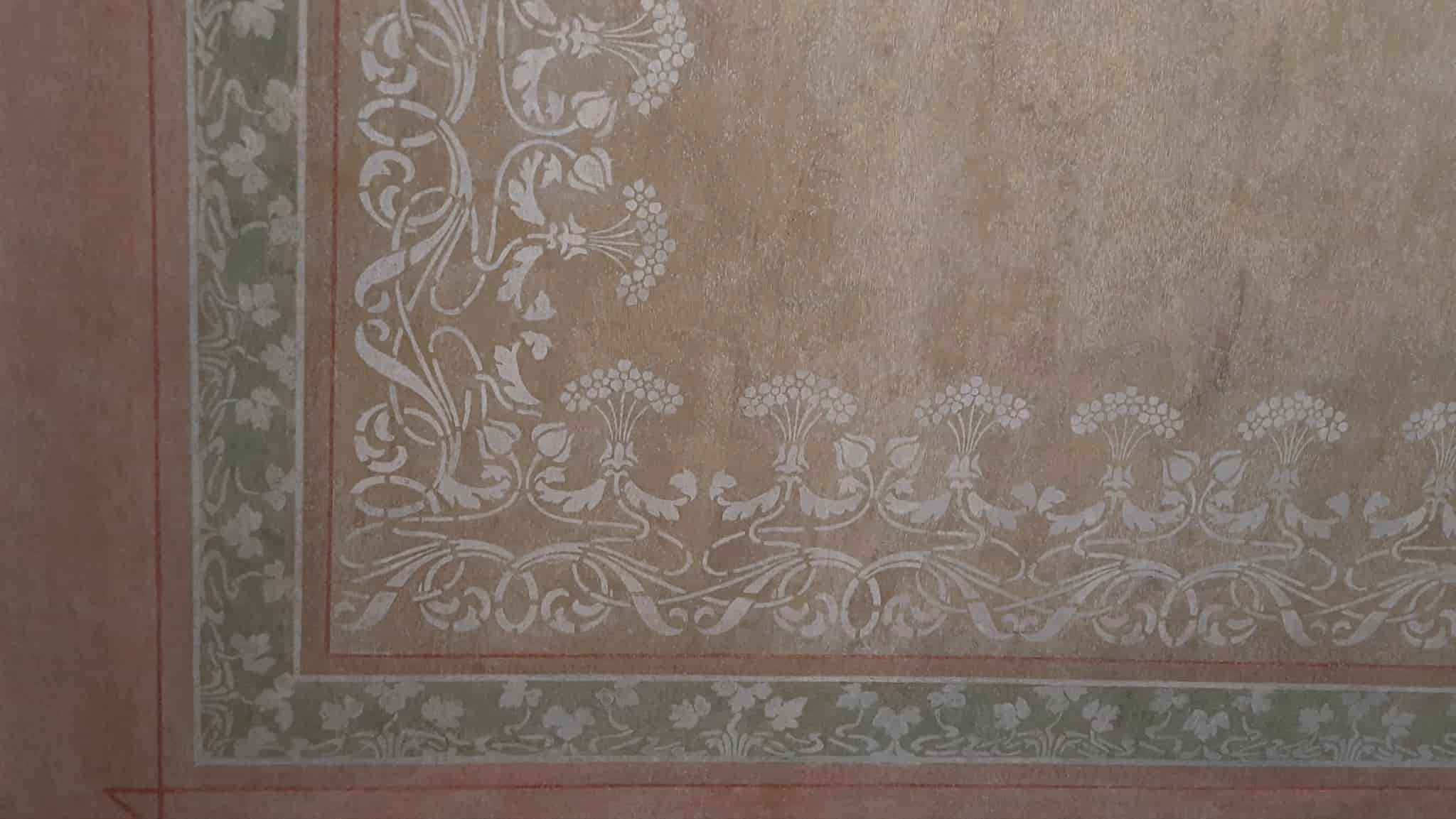 Сецесійний орнамент стелі