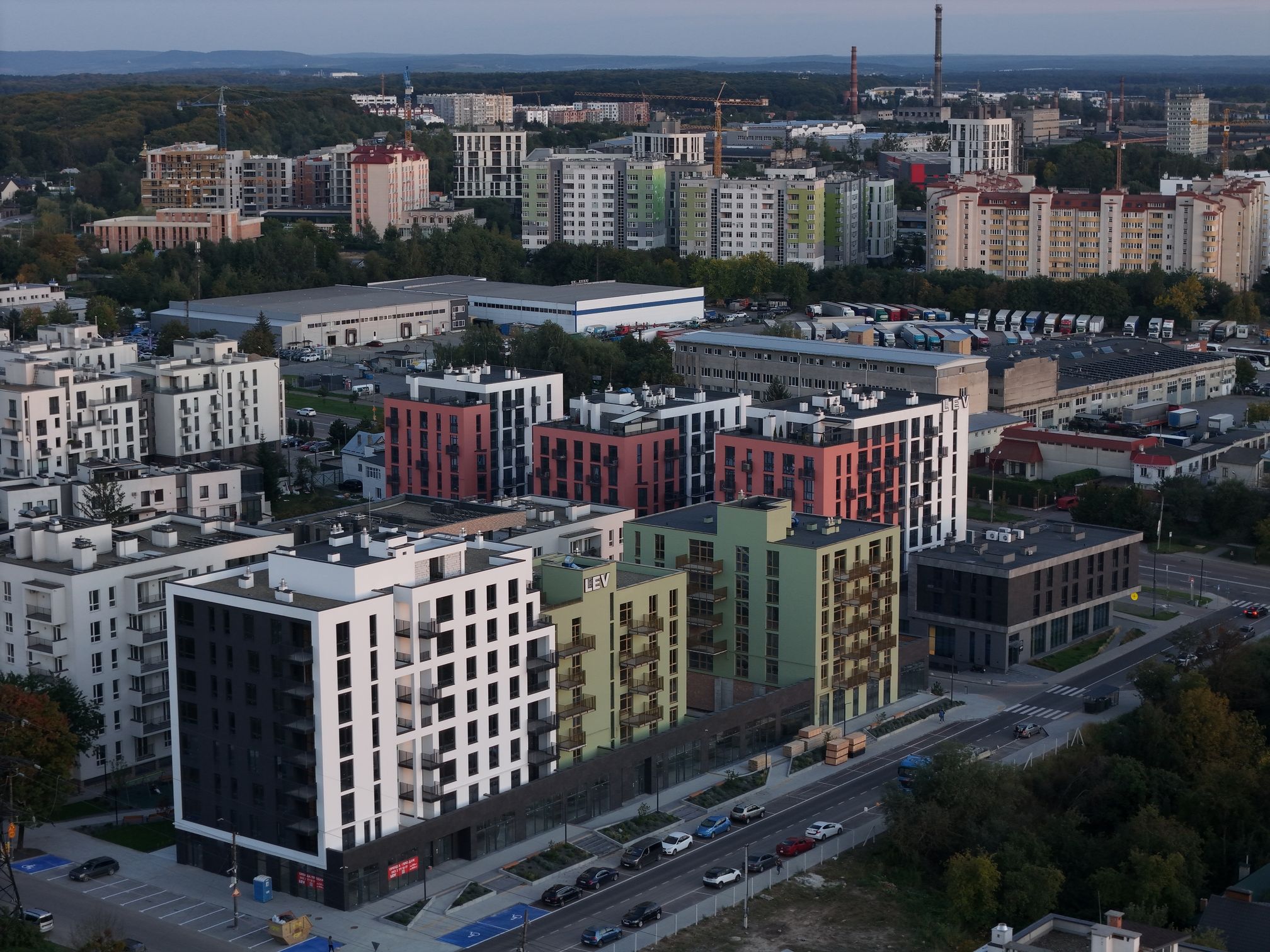 HYGGE Lux – це житловий комплекс невисокої поверховості / Фото LEV Development