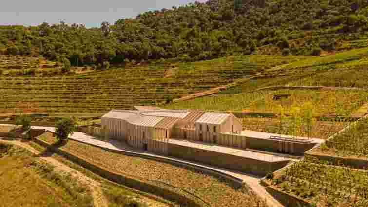 Архітектура й природа в одному: у Португалії створили виноробню, що зливається з пейзажем