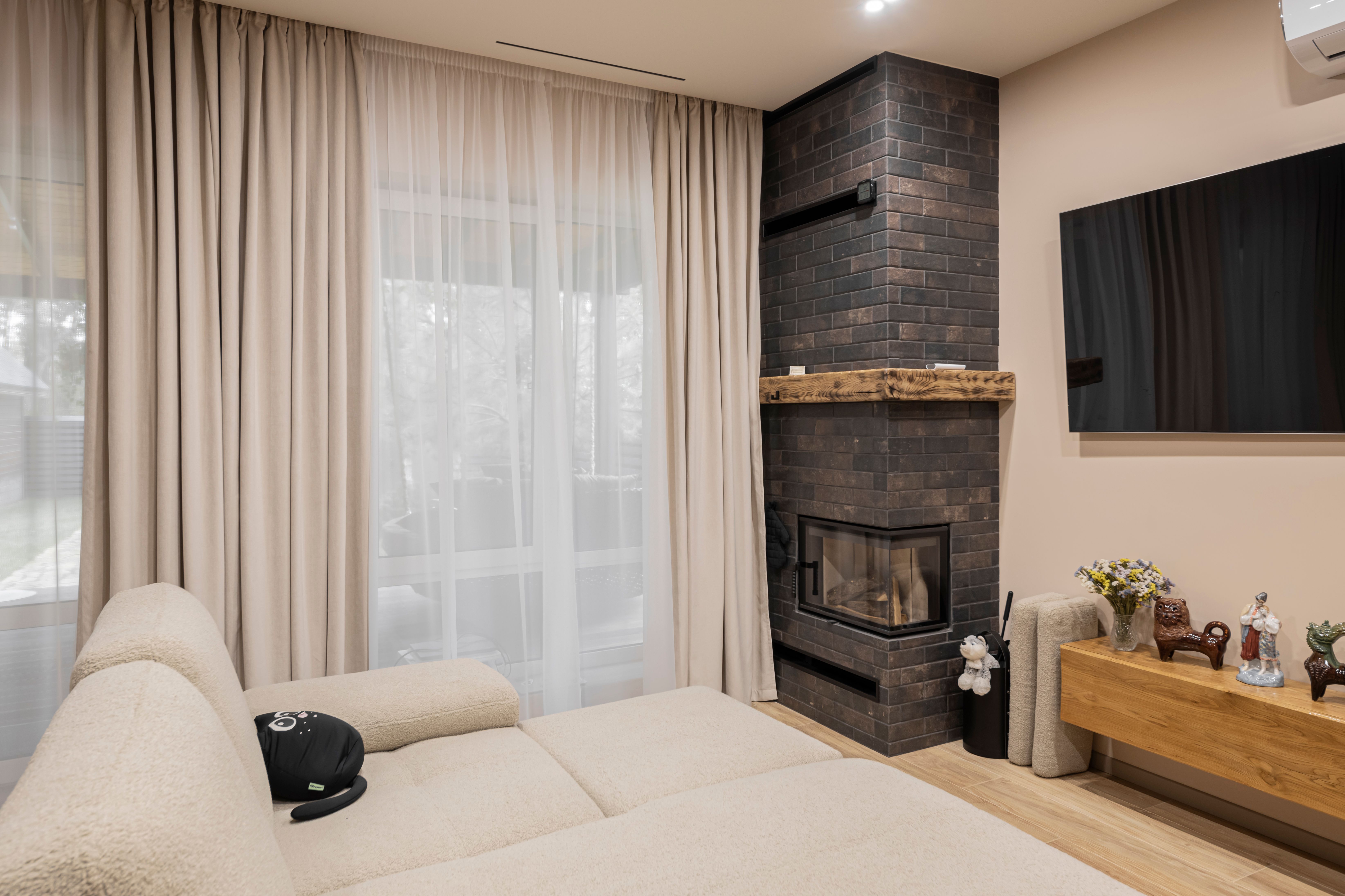 Штори доповнюють інтер'єр