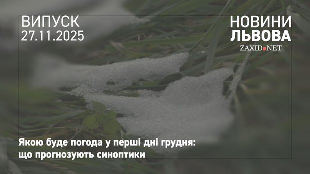 Пануватиме осінь: синоптики розповіли про погоду на Львівщині у перші дні зими