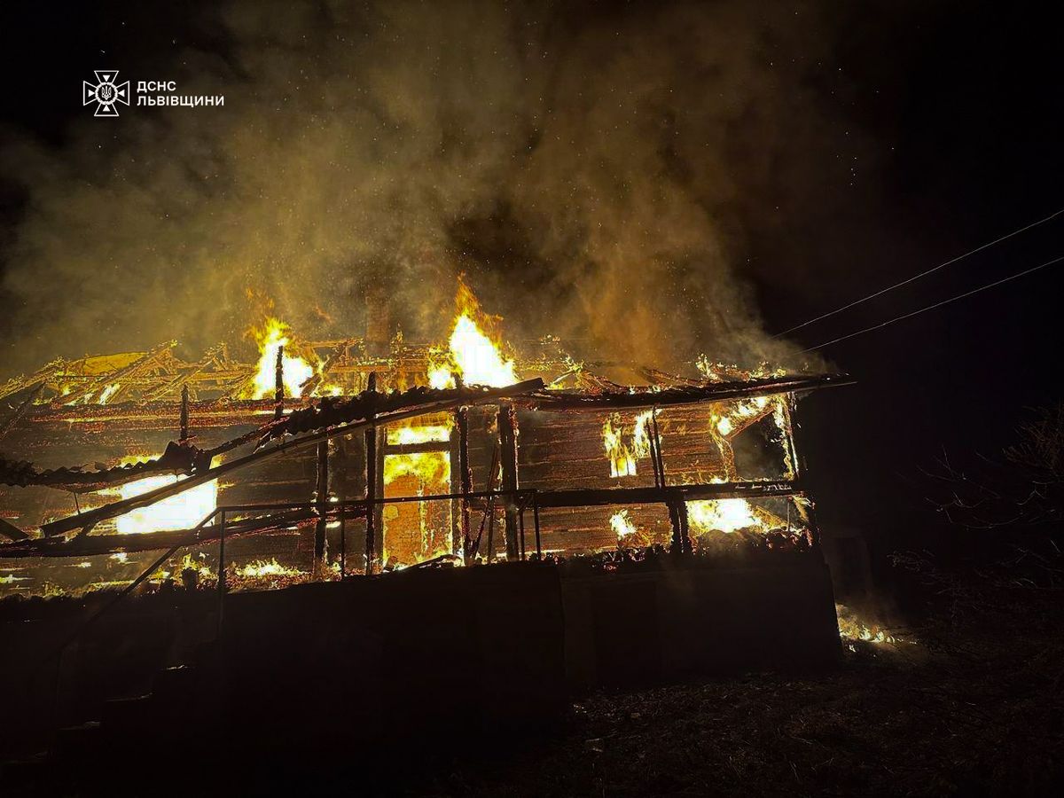 На Львівщині внаслідок пожежі загинув 60-річний чоловік