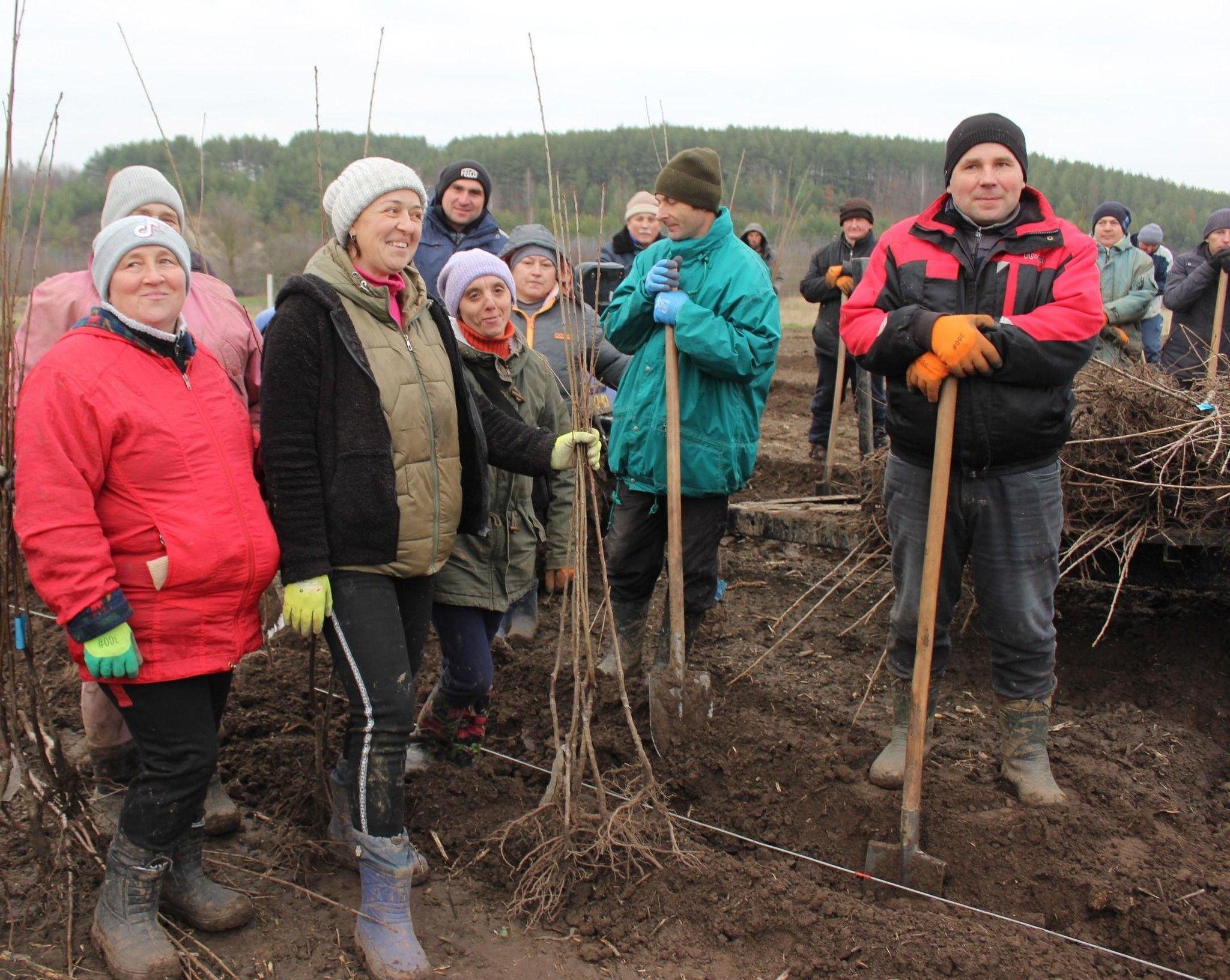 На грантові гроші вже закупили саджанці, систему поливу та спеціальну техніку