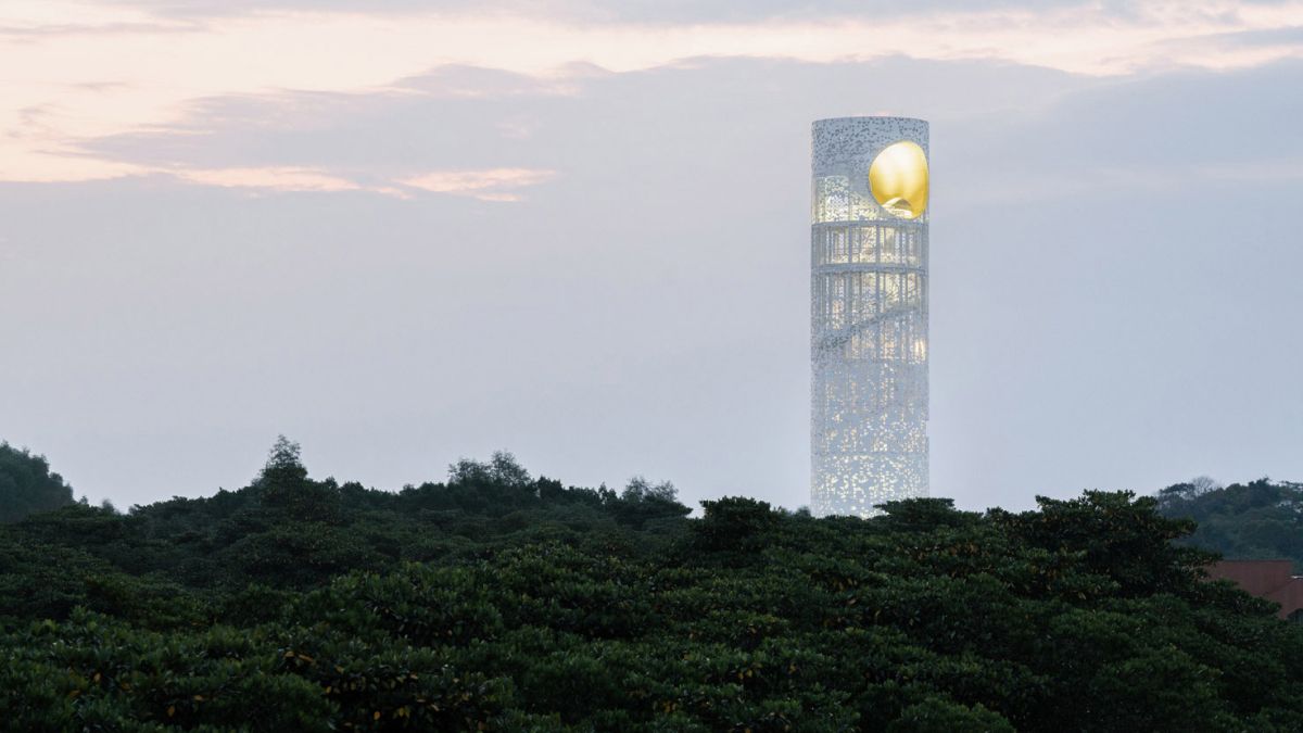 Оглядова вежа серед мангрового лісу: Lunar Tower вражає поєднанням дизайну та науки 