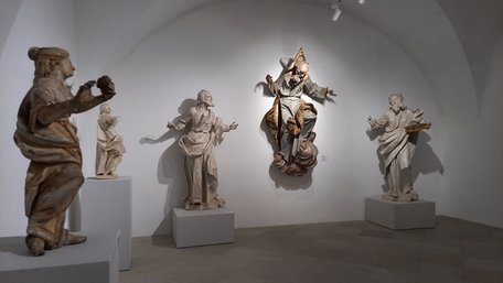 У Жовківському замку відкрили масштабну експозицію барокової скульптури