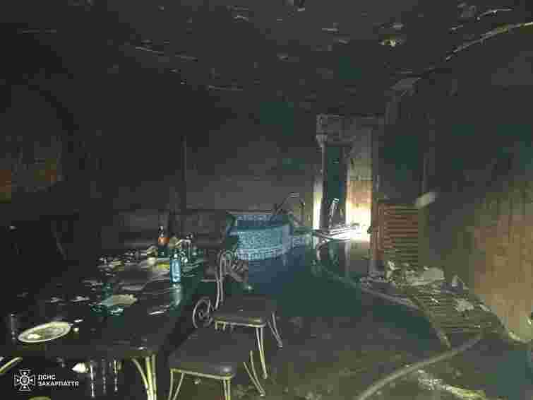 В Ужгороді згоріла сауна відомого спортивно-розважального комплексу