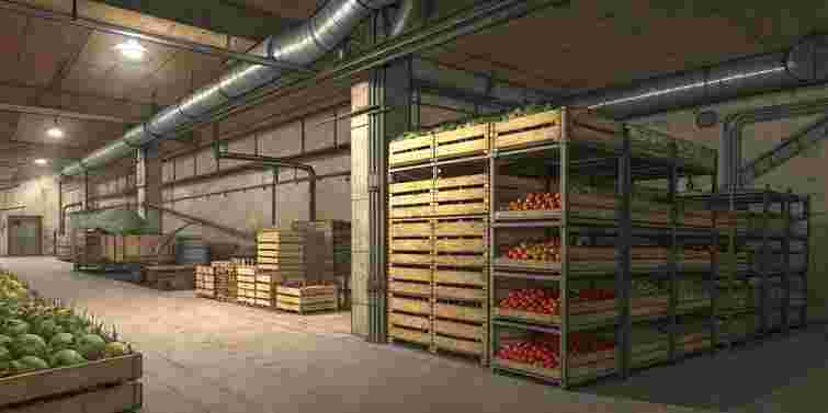 Держава вперше профінансувала будівництво овочесховища 