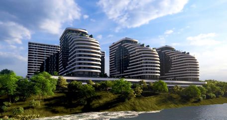 На березі Тернопільського ставу збудують масштабний ЖК із 18-поверхівками