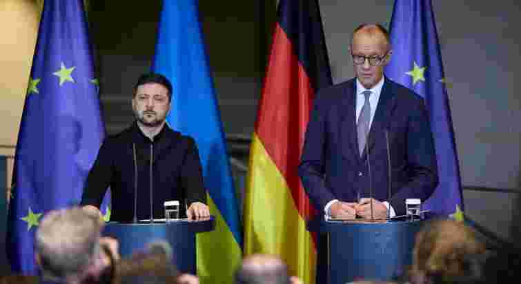 «Трупи НАТО або ЄС»: Зеленський звернув увагу на помилку перекладачки у Німеччині