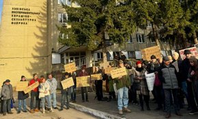 У Львові протестували проти забудови території кераміко-скульптурної фабрики