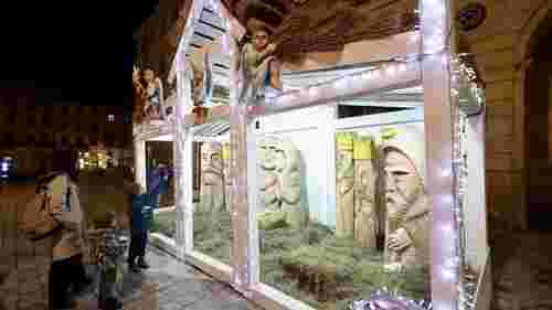 Традиційну різдвяну шопку у Львові відкриють 19 грудня