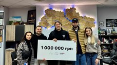 Хор «Гомін» передав 1 млн грн на наймасштабніший в історії України збір на антишахедні дрони