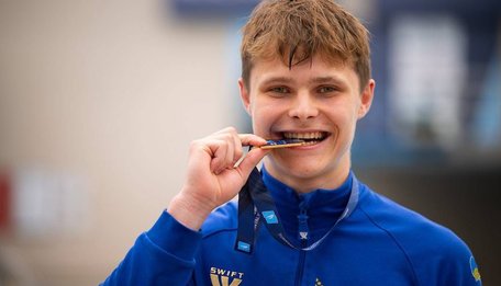 Наймолодший чемпіон Європи, який стрибав у яму з поролоном