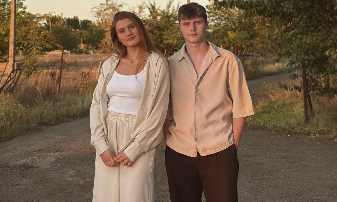 Олексій з сестрою Марією