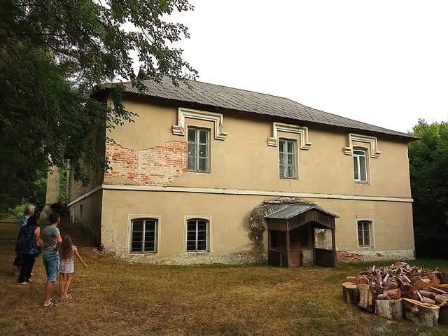 Залишки оздоб палацу Чосновських