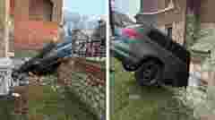 П’яний українець на авто проломив огорожу церкви XIV століття у центрі Кракова