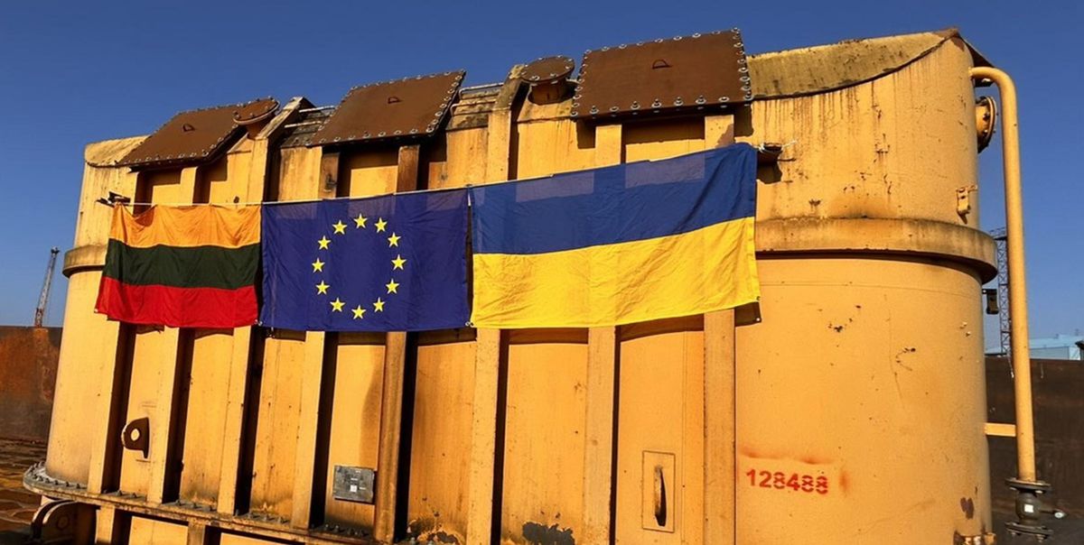 Литва передала Україні ТЕЦ для забезпечення електроенергією 1 млн українців