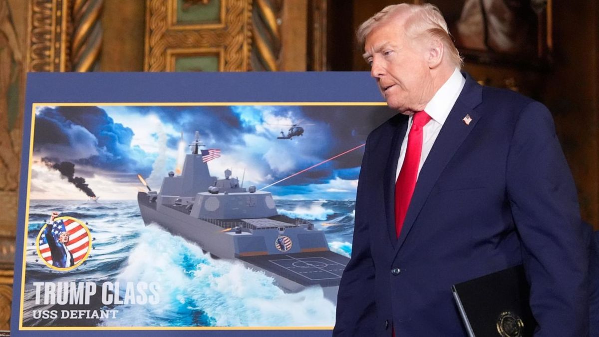Трамп анонсував створення нового класу лінкорів, наваного на його честь