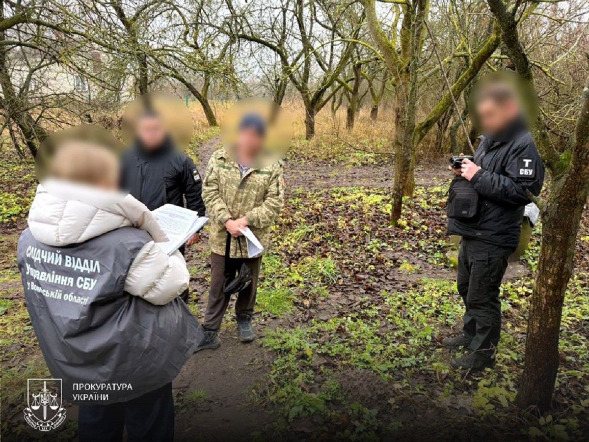 На Волині затримали дезертира, який дискредитував Сили оборони
