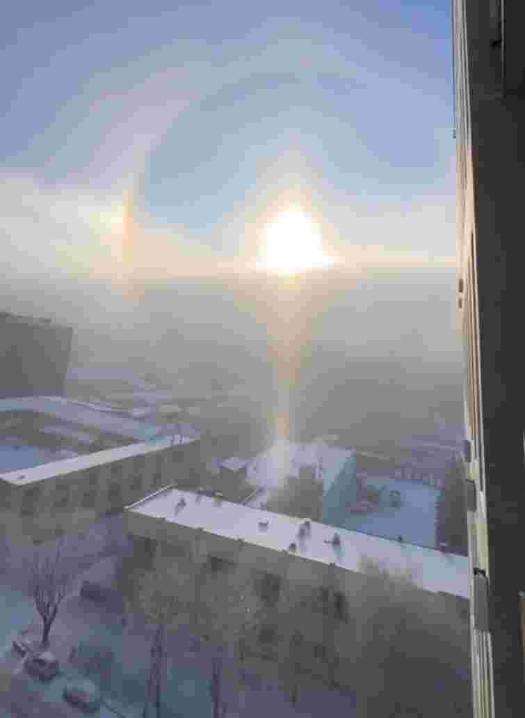 У Львові зафіксували рідкісне оптичне явище