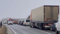 На дорозі Львів – Івано-Франківськ ускладнений рух через ожеледицю