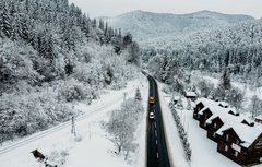 Синоптики попередили про сильний снігопад на Прикарпатті